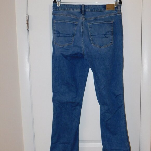 American Eagle Skinny Kick Jeans - Size 14, X-Long - Picture 2 of 3